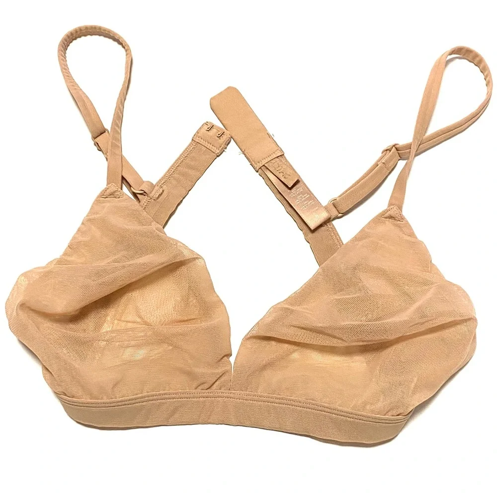 Skims Mesh triangle Bralette - Picture 4 of 4